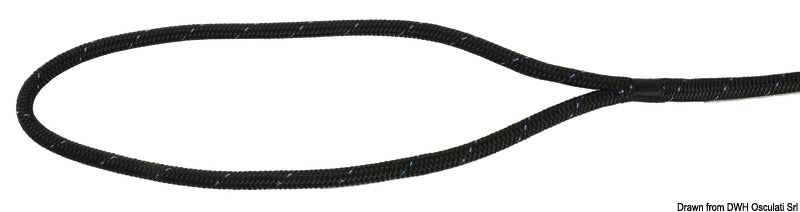 MARLOW Blue Ocean 16 mm - 12 m black - foto originale Osculati Srl