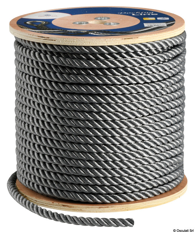 3-strand line grey 16 mm (pack of 100) - foto originale Osculati Srl