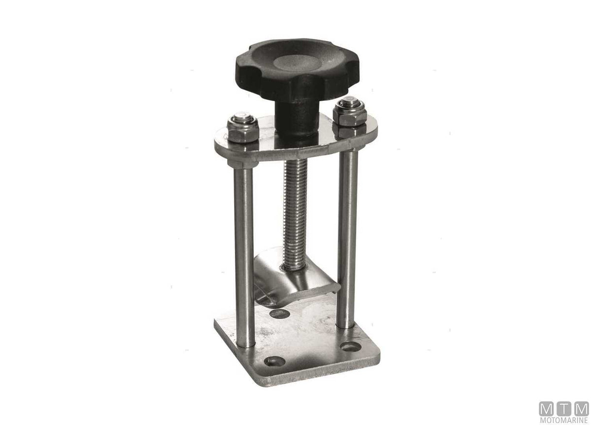 Anchor stop, stainless steel 316, for XL tilting bow roller - original photo Motomarine Srl