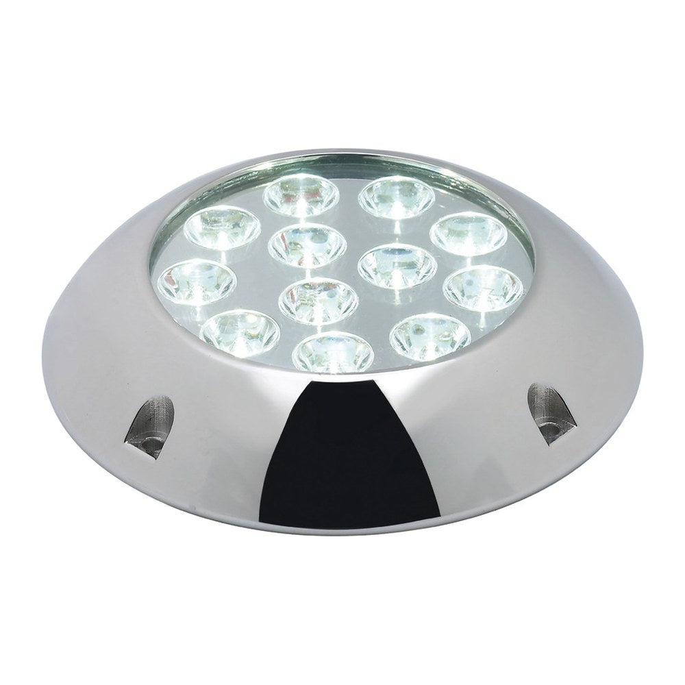 Underwater light w/12x3W white LEDs with screws - foto originale Osculati Srl