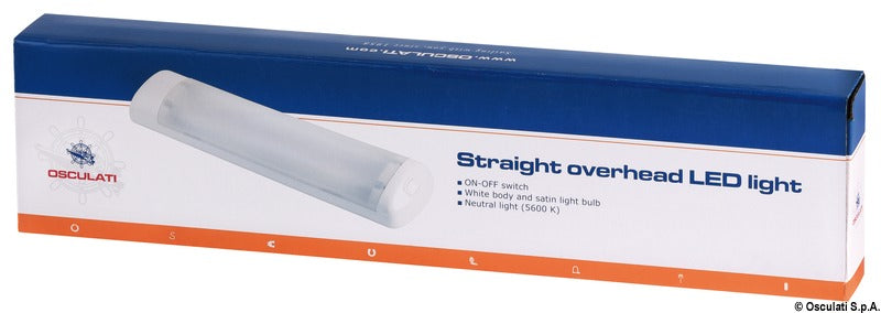 Straight overhead light 36 LEDs - foto originale Osculati Srl