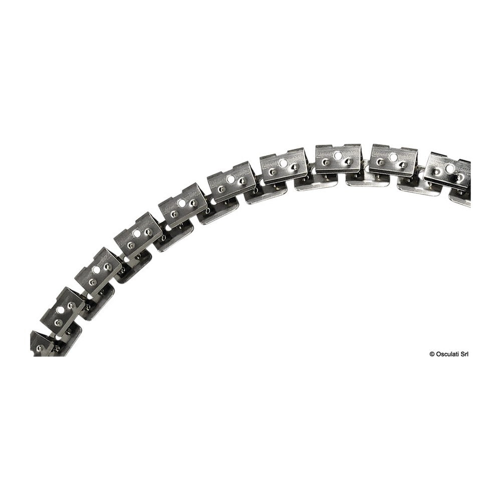 SS flexible support for 2m LED light strip - foto originale Osculati Srl