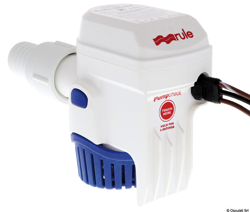 Rule Mate automatic bilge pump 72 l/min 24 V - foto originale Osculati Srl