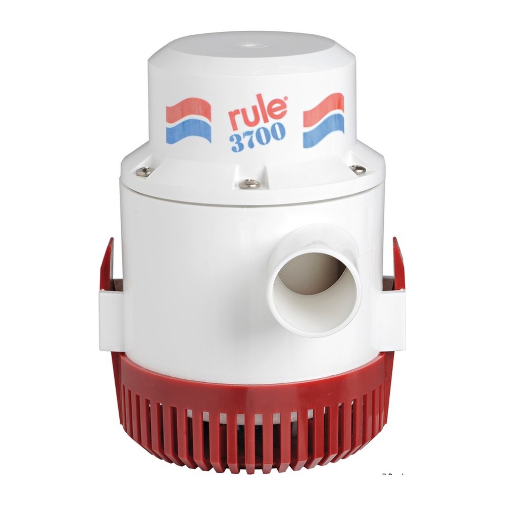Rule 3700 large submersible pump 12V 15.5A 38mm - foto originale Osculati Srl