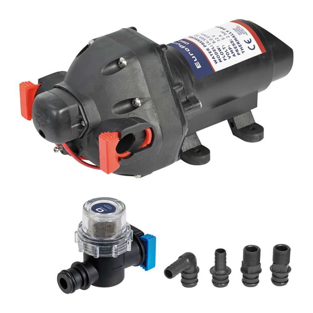 Europump11 3-diaphragm fresh water pump 11 l/m 12V - foto originale Osculati Srl