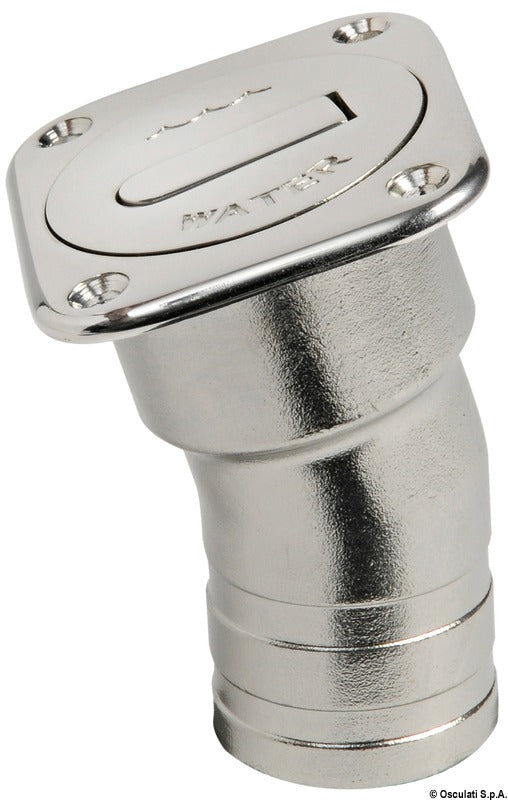 Square Water deck filler short version 38 mm - foto originale Osculati Srl