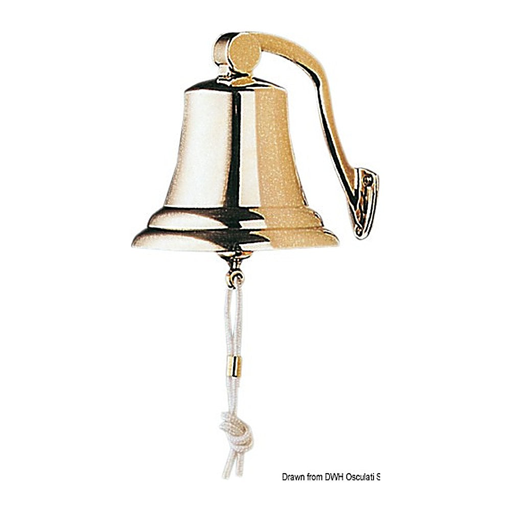 Brass bell Ø 100 mm - foto originale Osculati Srl