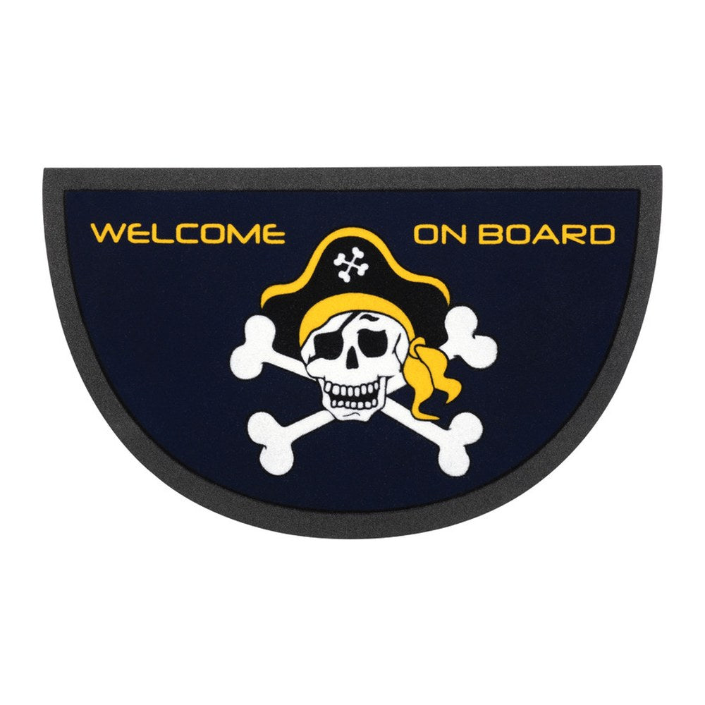 Format antiskid semi-circ. doormat 40x68 cm Pirate - foto originale Osculati Srl