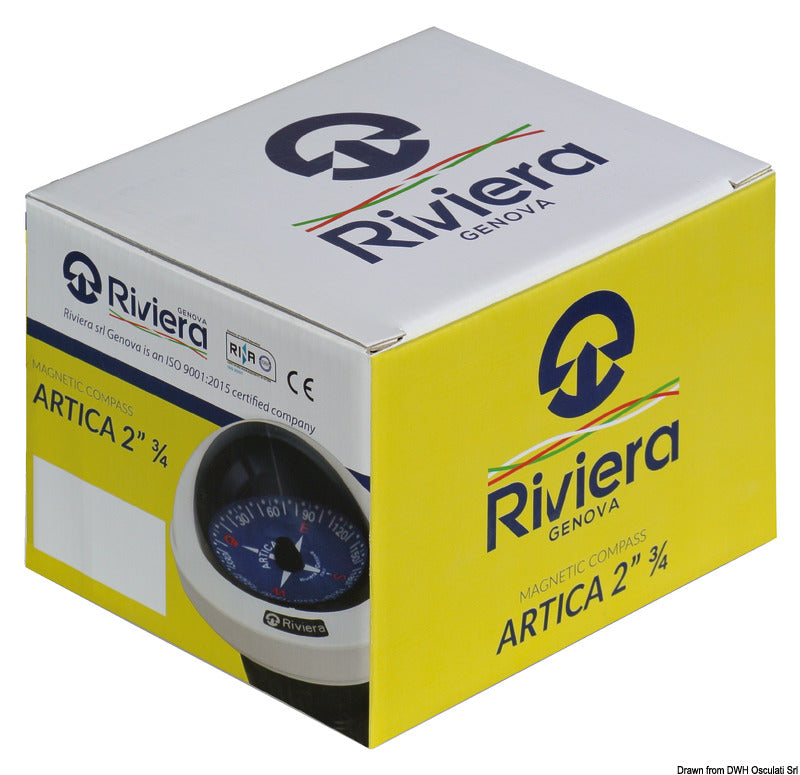 RIVIERA Vega BA3 compass w/ blue rose - foto originale Osculati Srl