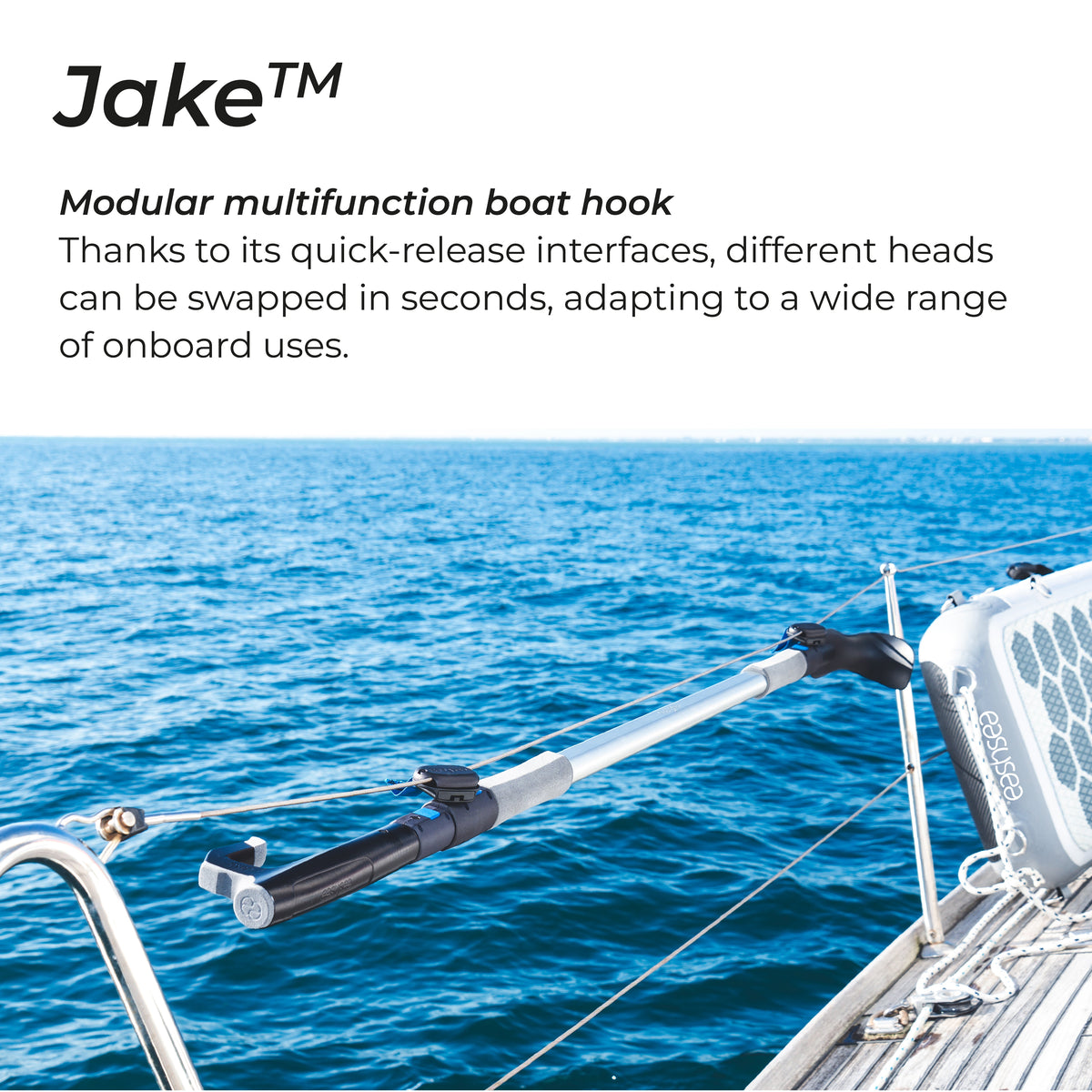Jake system, front view