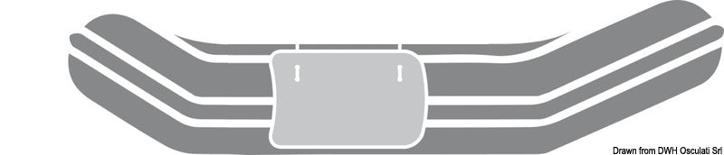 Fender for inflatables 330 x 660 mm - foto originale Osculati Srl