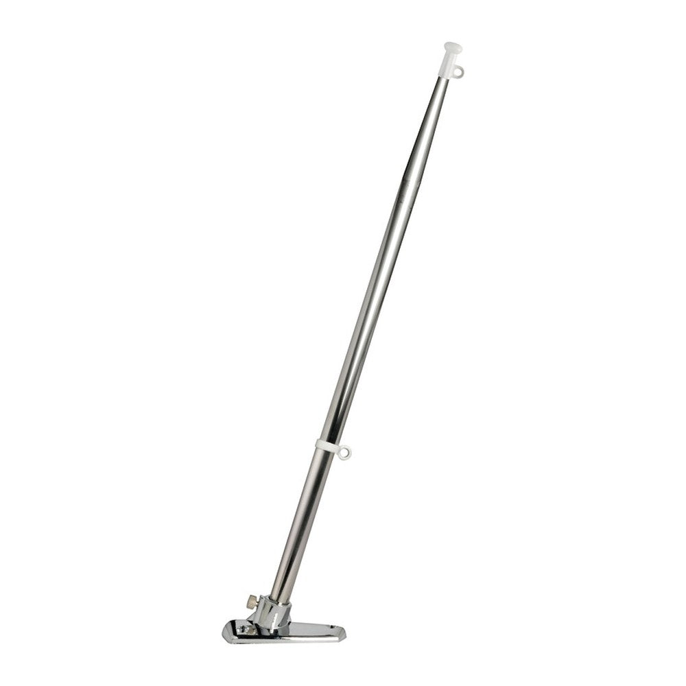 SS flagstaff 14 x 400 mm w/chromed-ABS base - foto originale Osculati Srl
