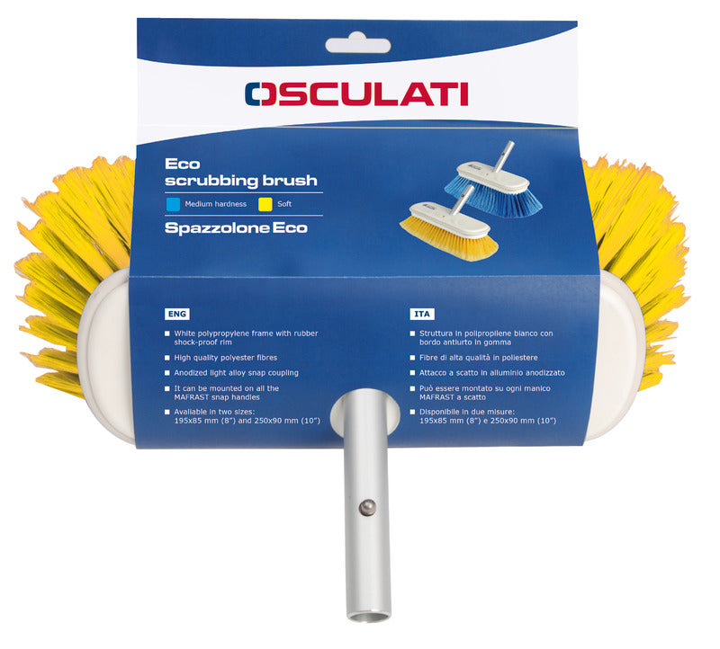 Osculati Eco soft yellow scrubber 250 x 90 mm - foto originale Osculati Srl