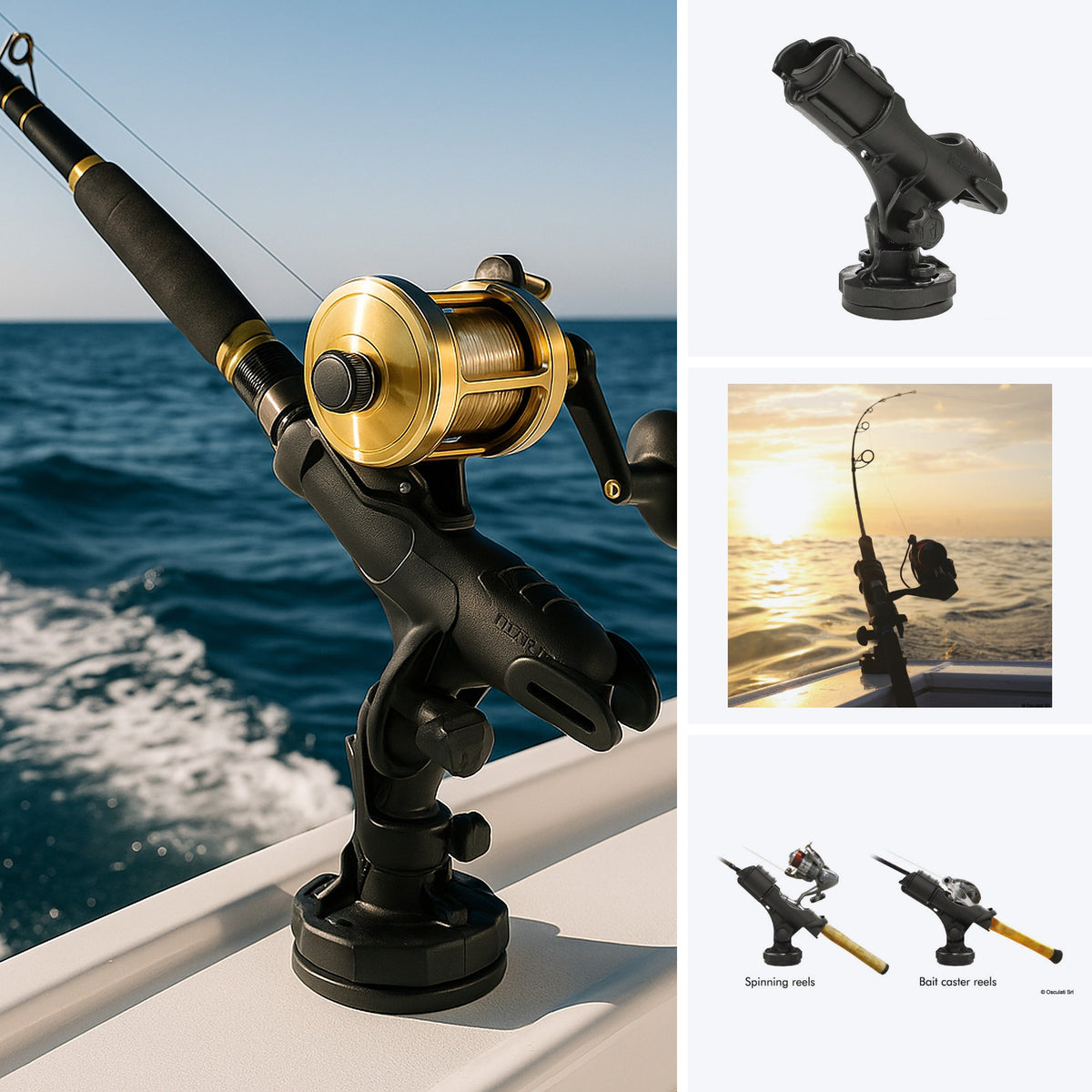 Railblaza HEXX Rod Holder - in use