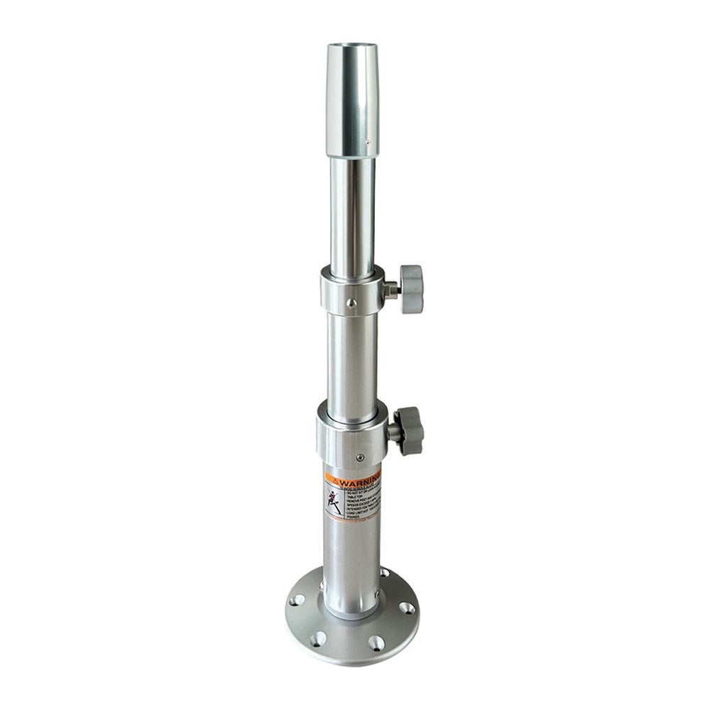 Large thread Lock tri-telescopic table pedestal 450/700 mm - foto originale Osculati Srl