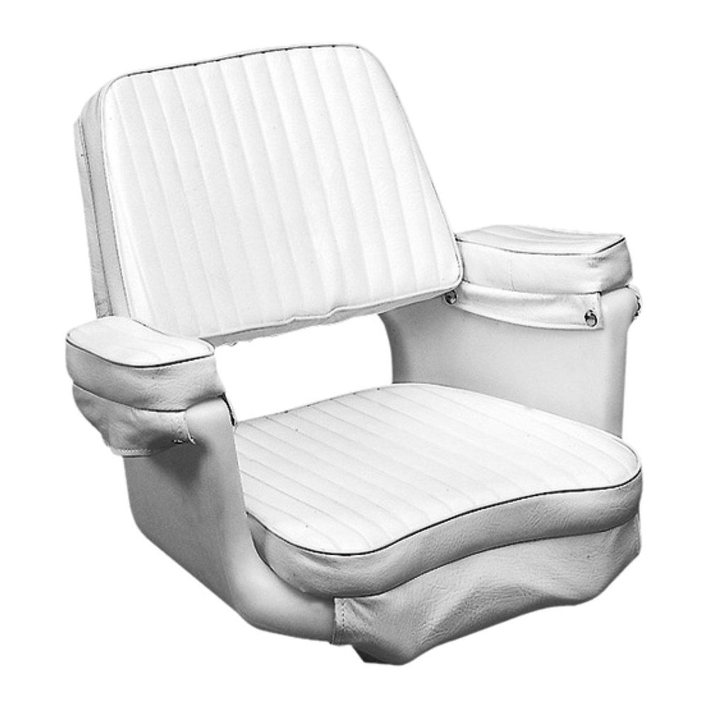 Boat seat white polyethylene - foto originale Osculati Srl