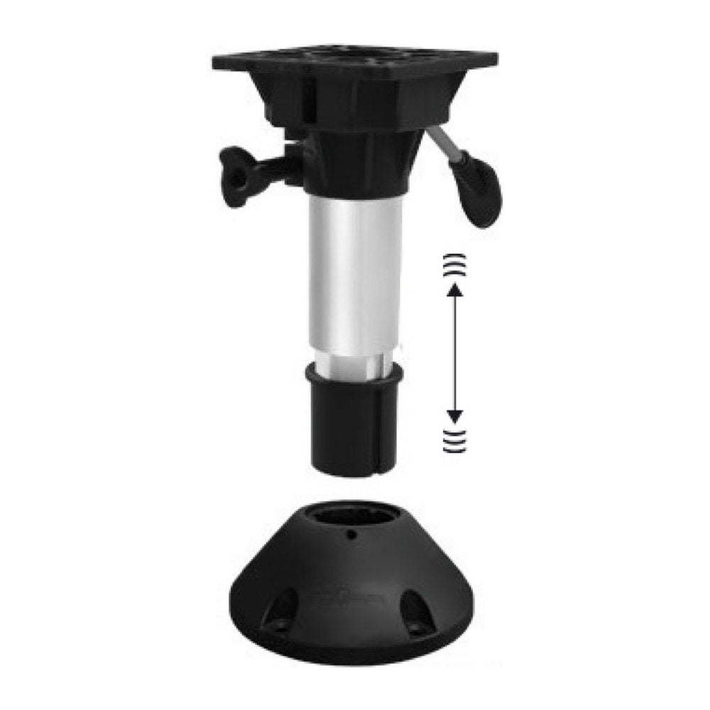 Oceansouth WAVERIDER pedestal w/seat outer base 500/630 mm - foto originale Osculati Srl