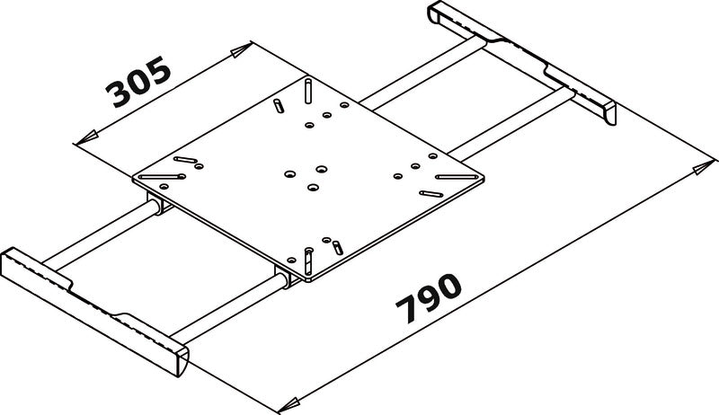 Extension kit second side - foto originale Osculati Srl
