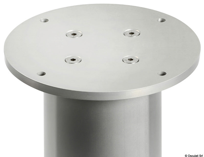 Noval Round aluminum pedestal 3-heights 24V - foto originale Osculati Srl