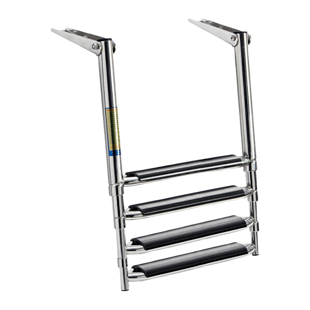 BIG telescopic ladder for platform 4 steps - foto originale Osculati Srl