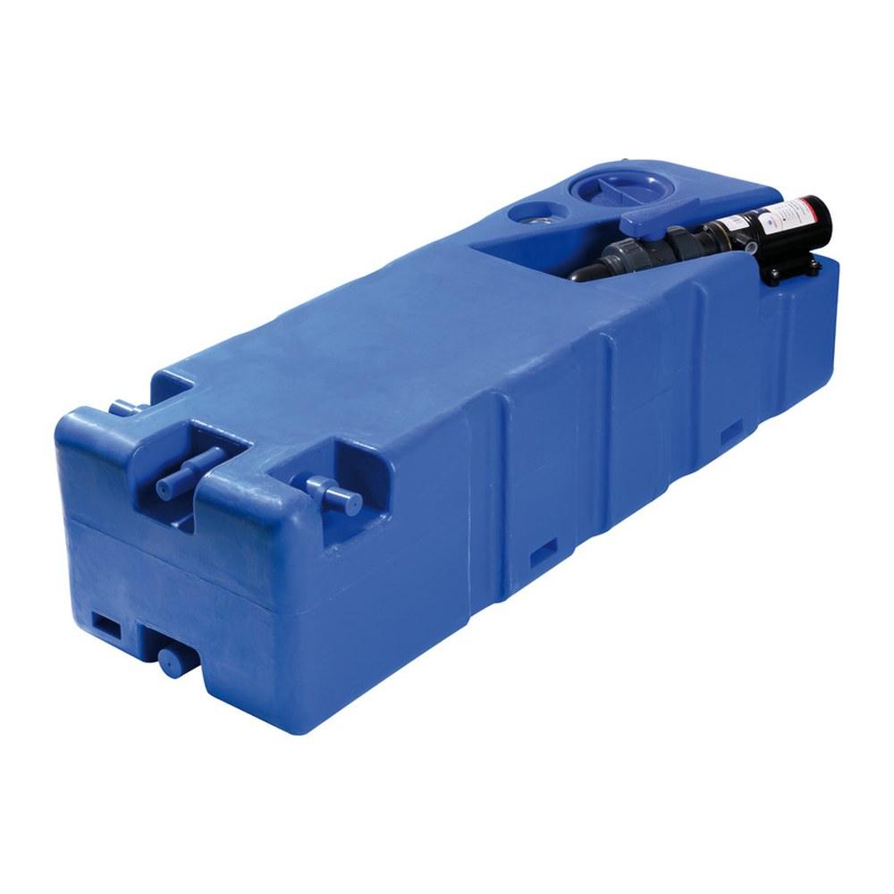 Waste water tank w/macerator 24 V 91 l - foto originale Osculati Srl