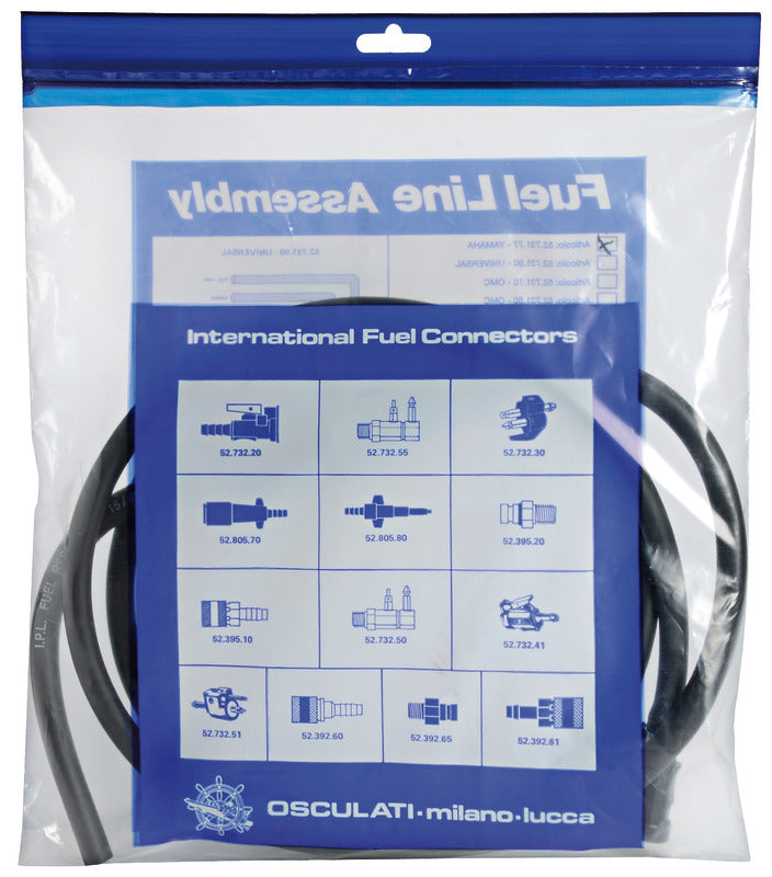 Fuel pipe w/2 YAMAHA joints - foto originale Osculati Srl
