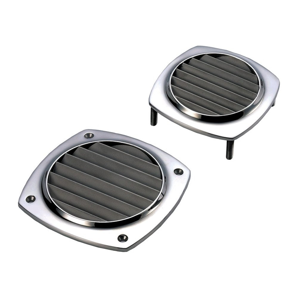 Air vent AISI316 129x129 mm w/studs - foto originale Osculati Srl