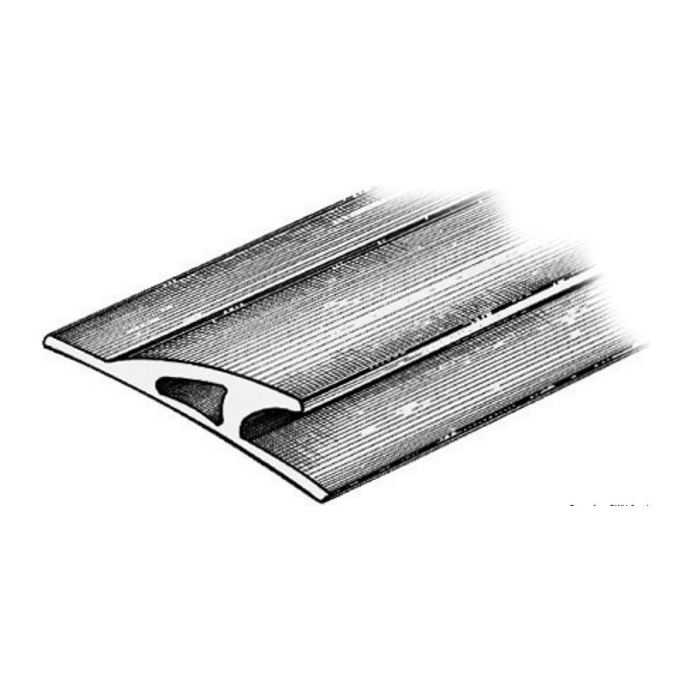 Rubbing strake 3x90x23 grey RAL 9002 (pack of 24) - foto originale Osculati Srl