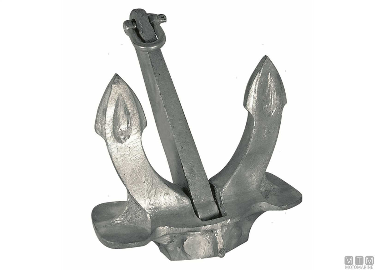 Hall anchor 48 kg hot-dip galvanized steel - original photo Motomarine Srl
