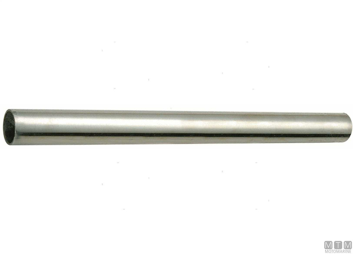 Stainless steel 316 tube Ø25 mm thickness 1.5 mm 2 m - original photo Motomarine Srl