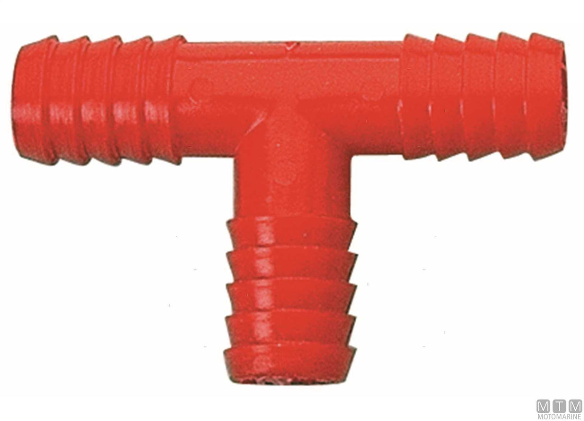 T-fitting Ø22 mm plastic - original photo Motomarine Srl