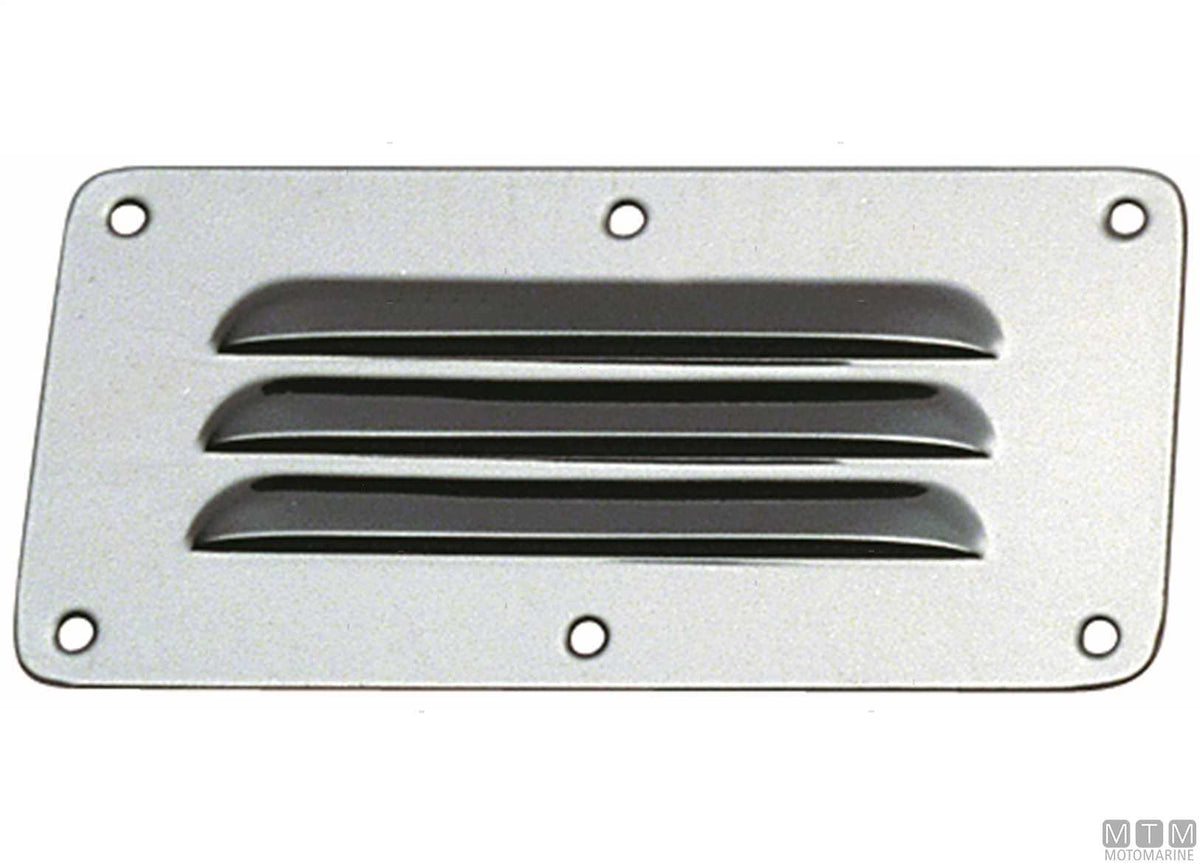 Air vent 127x116 mm, stainless steel - original photo Motomarine Srl