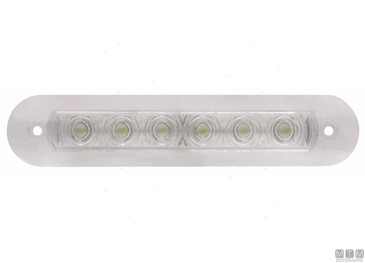 LED strip light L140 mm - original photo Motomarine Srl