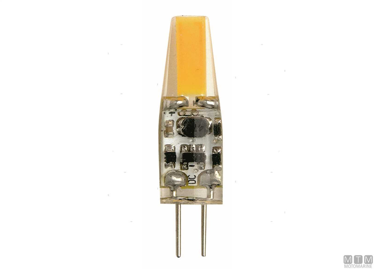 LED lamp G4 gel 160 lm 2W 12/24V - original photo Motomarine Srl