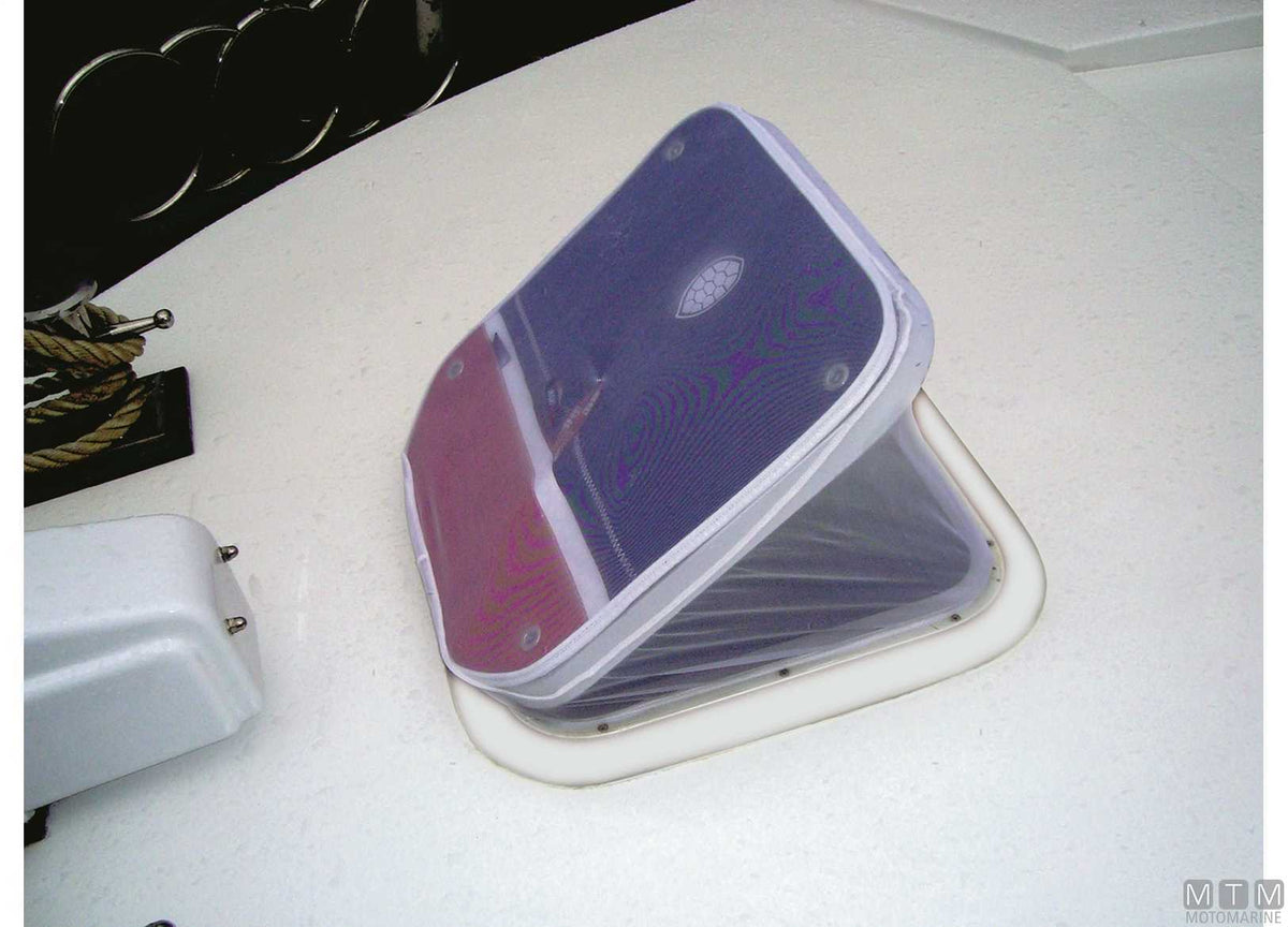 Navishell hatch cover 45x32 cm grey - original photo Motomarine Srl