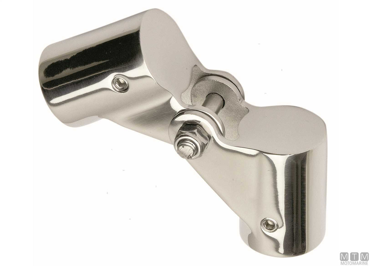 Stainless steel joint for bimini tops Ø22 mm - original photo Motomarine Srl