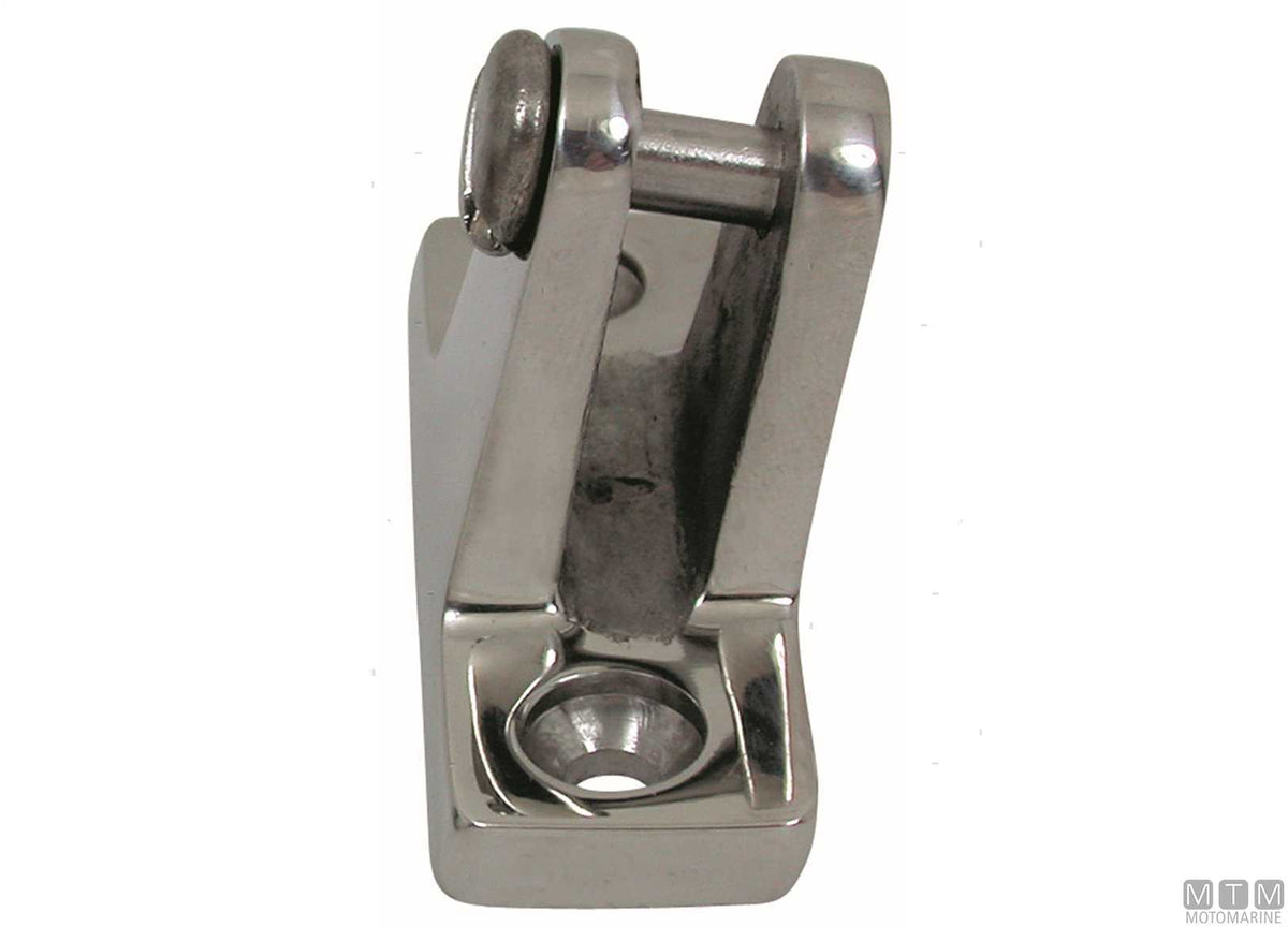 BI mounting base in stainless steel for bimini tops - original photo Motomarine Srl