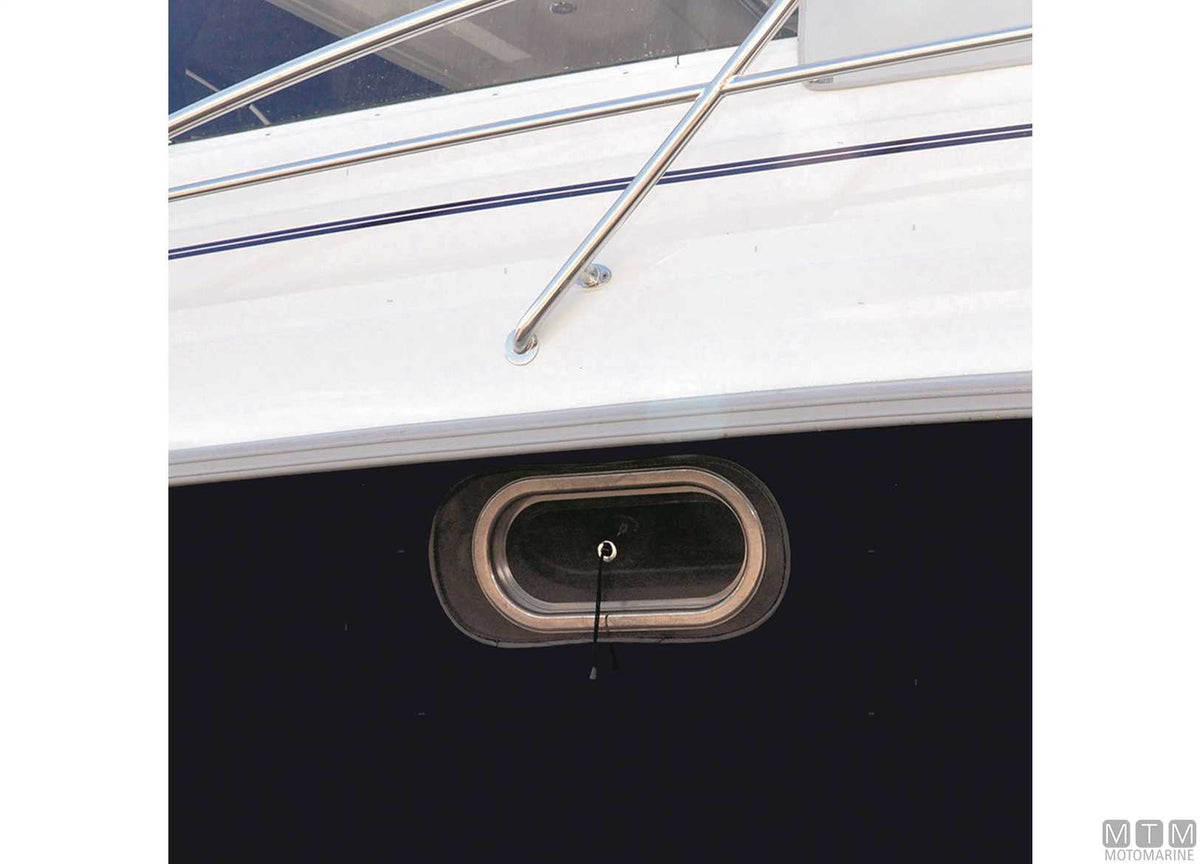 Water Line porthole mosquito net L - original photo Motomarine Srl