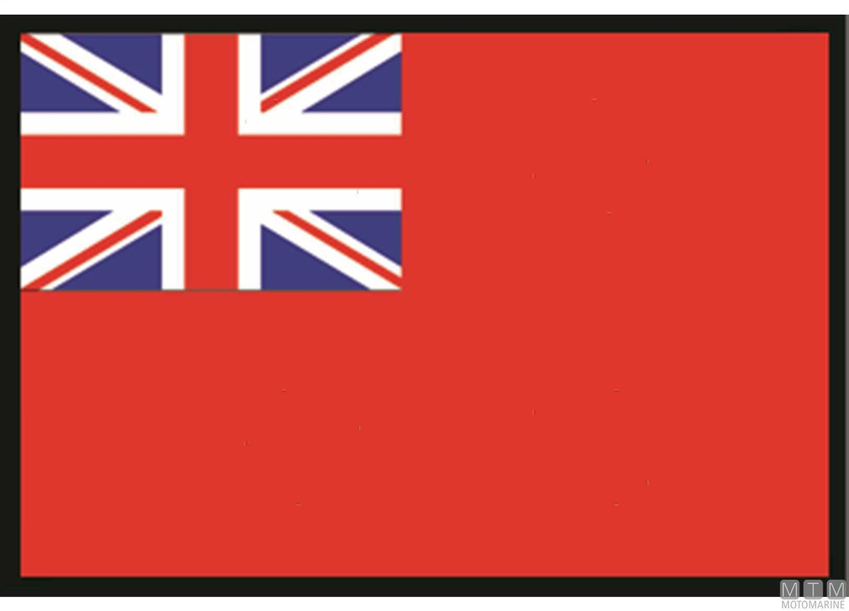 Great Britain flag 50x75 cm - original photo Motomarine Srl