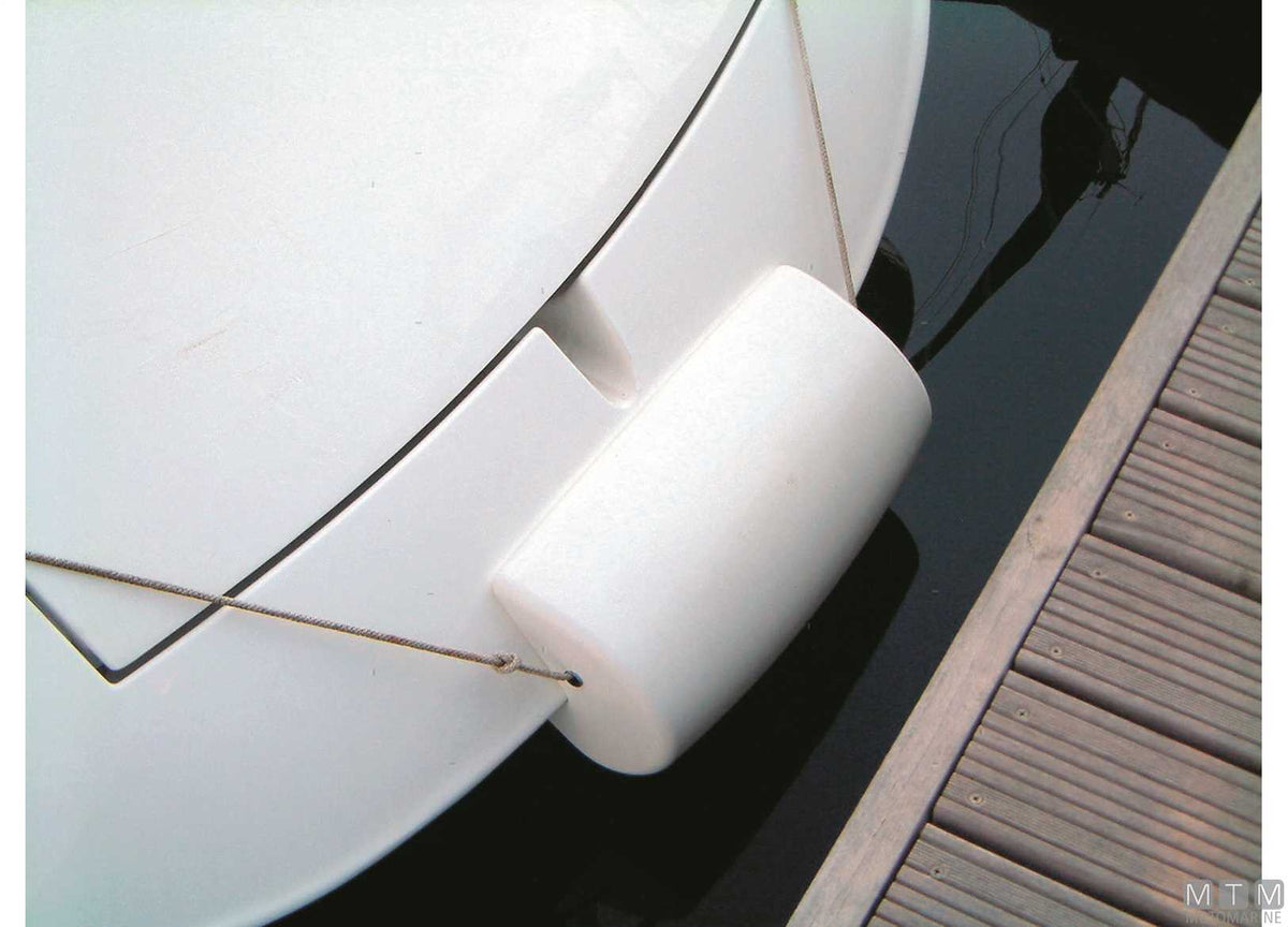 Safe stern fender blue 60x32 cm - original photo Motomarine Srl