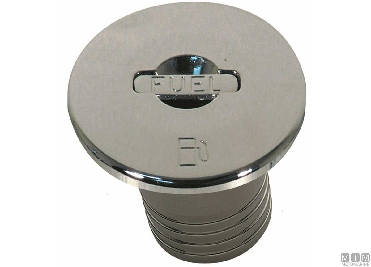 Lift-up water deck fill Ø38 mm stainless steel - original photo Motomarine Srl