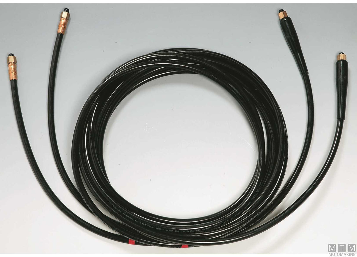 Kit of 2 hydraulic hoses Nautech/Hytech 7 m - original photo Motomarine Srl
