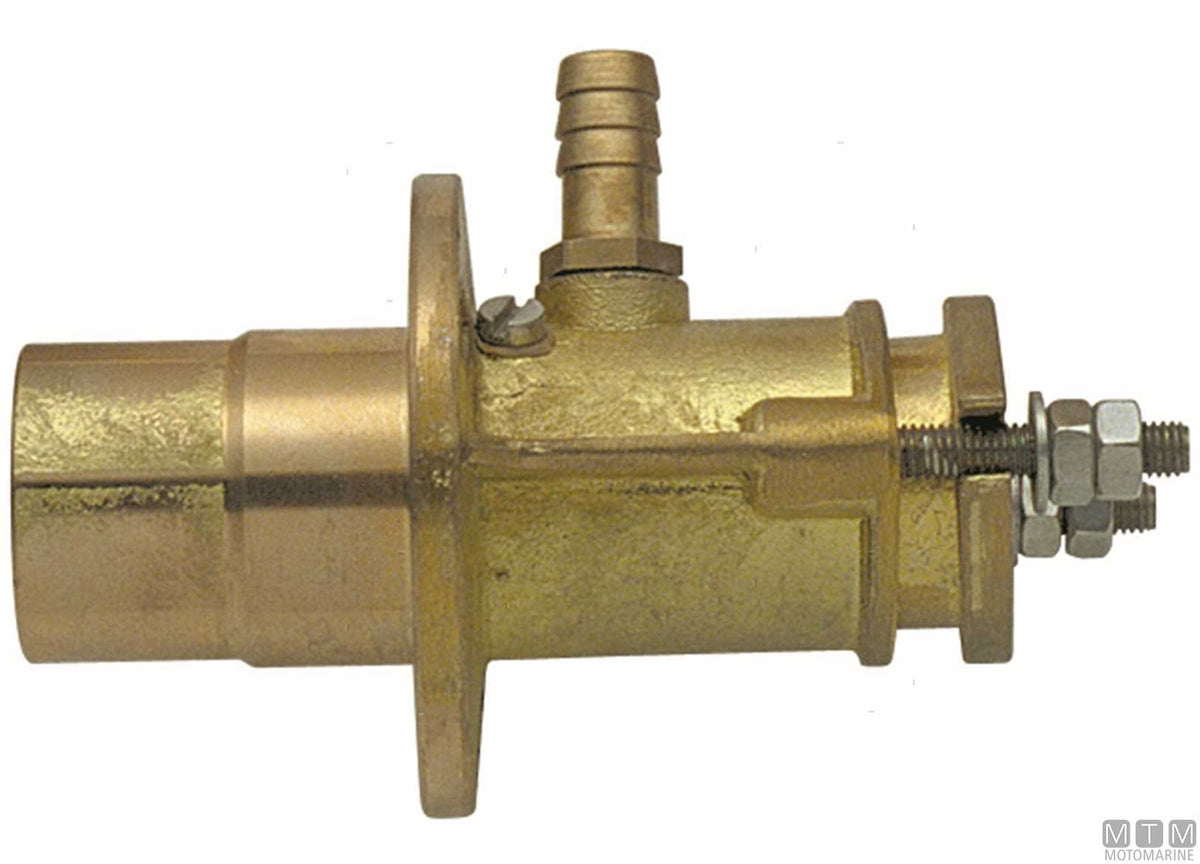 Rigid packing gland head for propeller shaft Ø25 mm - original photo Motomarine Srl