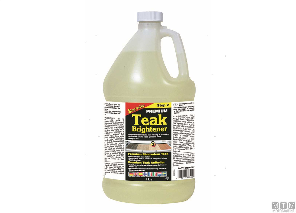 Star Brite Teak Brightener 3.8 l - original photo Motomarine Srl