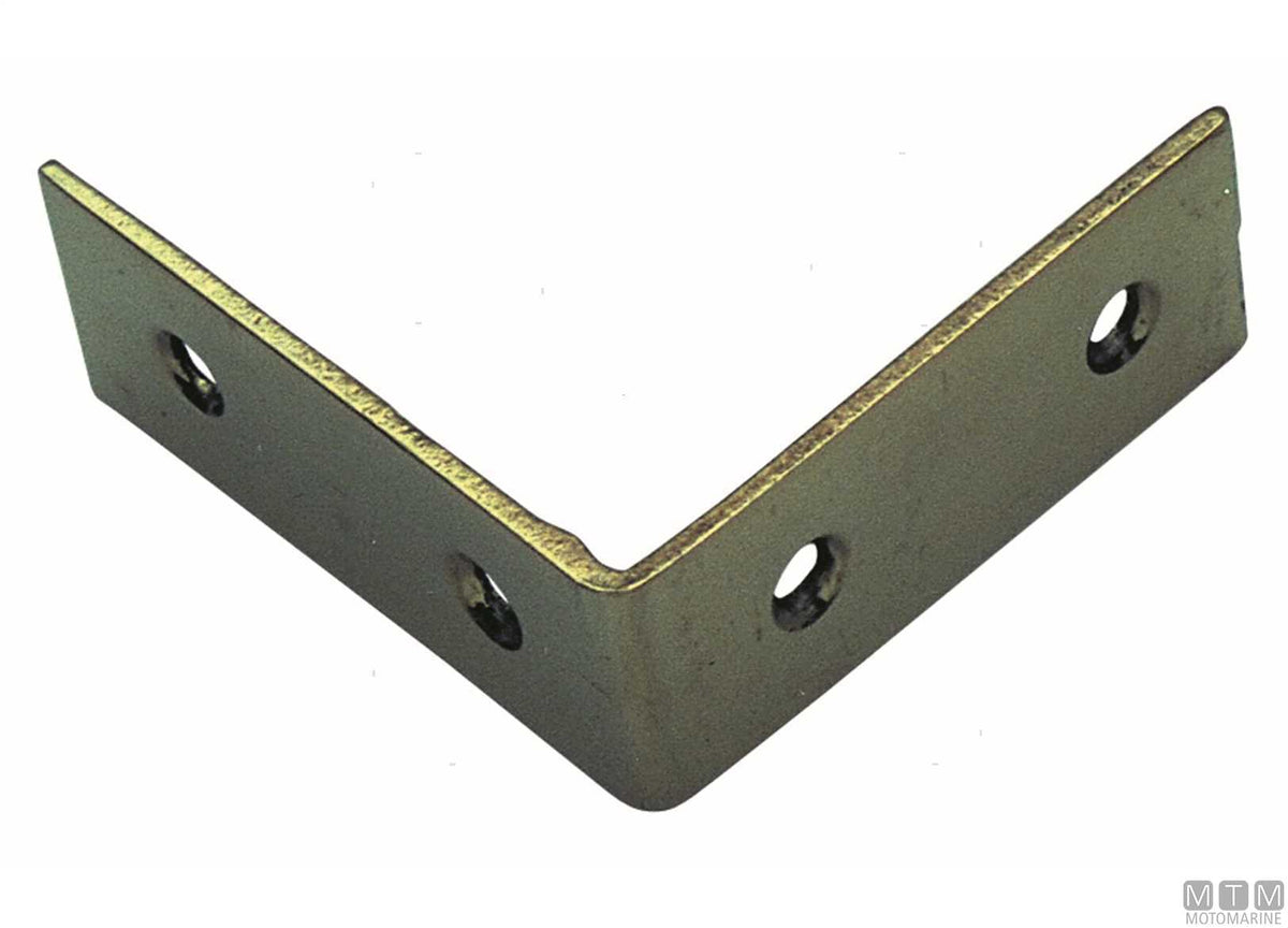 L bracket 61x61x20 mm brass - original photo Motomarine Srl