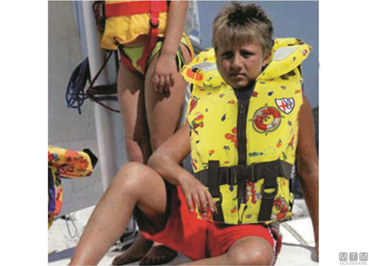 VSG Kid ISO 100N life jacket 30-40 kg - original photo Motomarine Srl