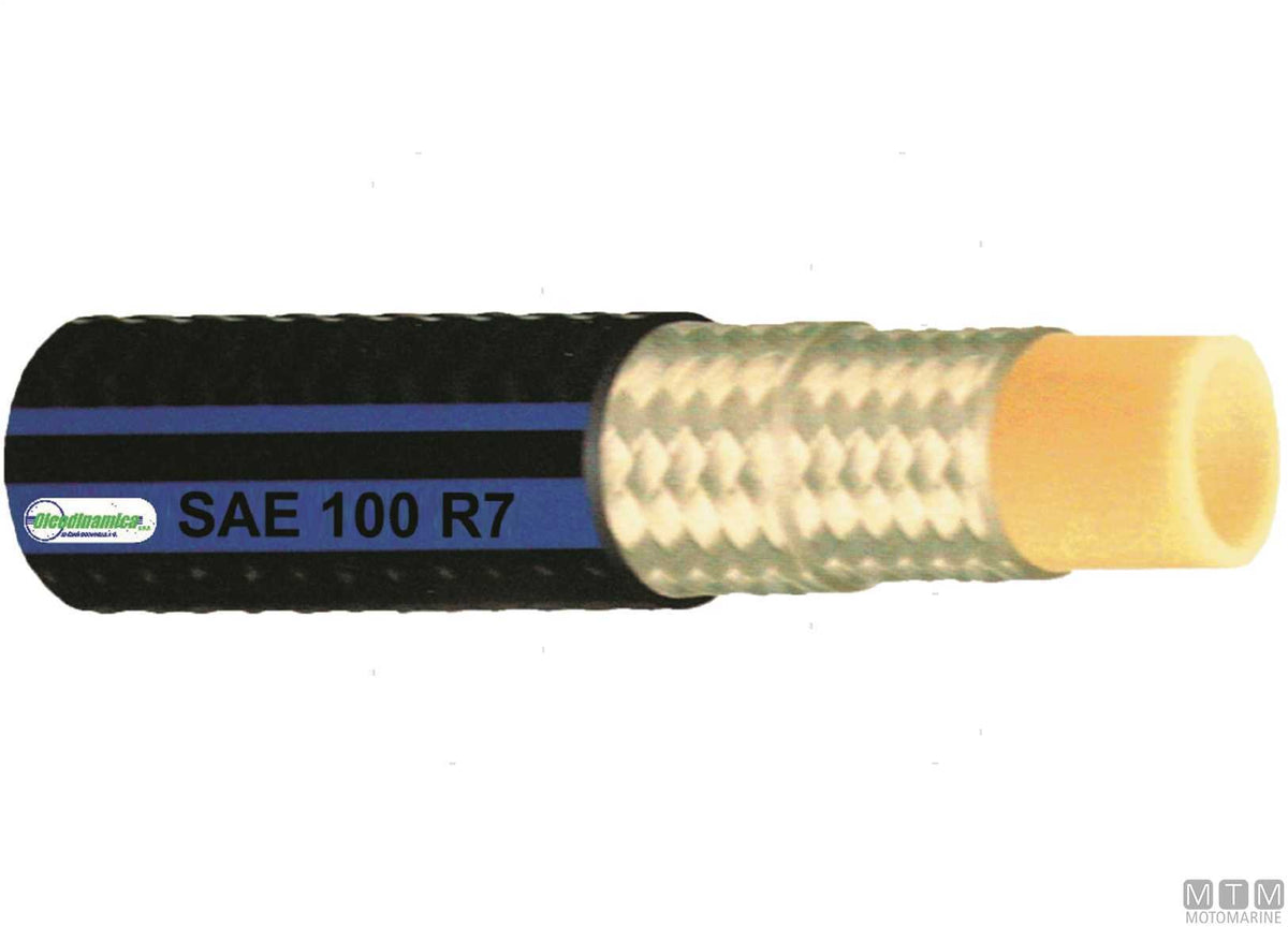 Flexible hose SAE 100 R7 Ø8 mm 30 m - original photo Motomarine Srl
