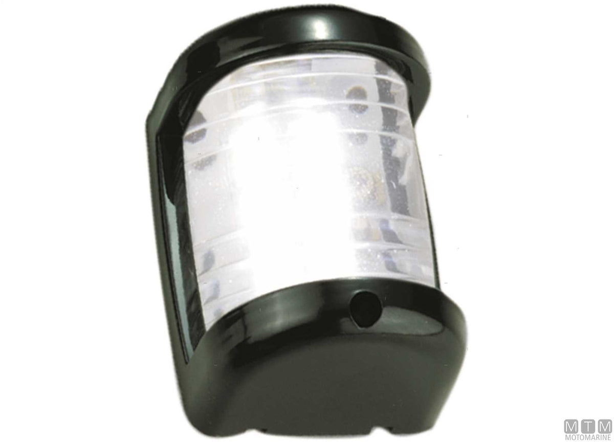 LED navigation sidelight, red, Mini, black, 43x59 mm - original photo Motomarine Srl