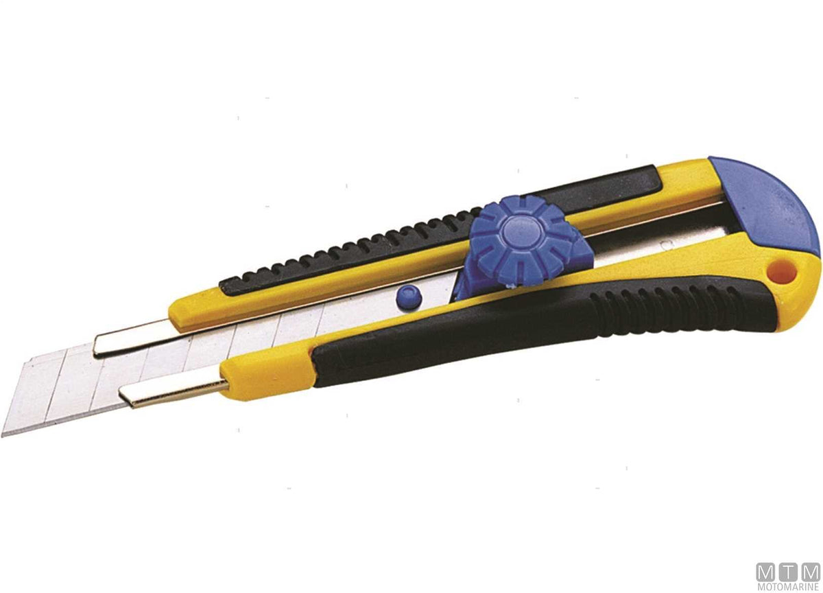 Professional utility knife blade H18 mm - original photo Motomarine Srl