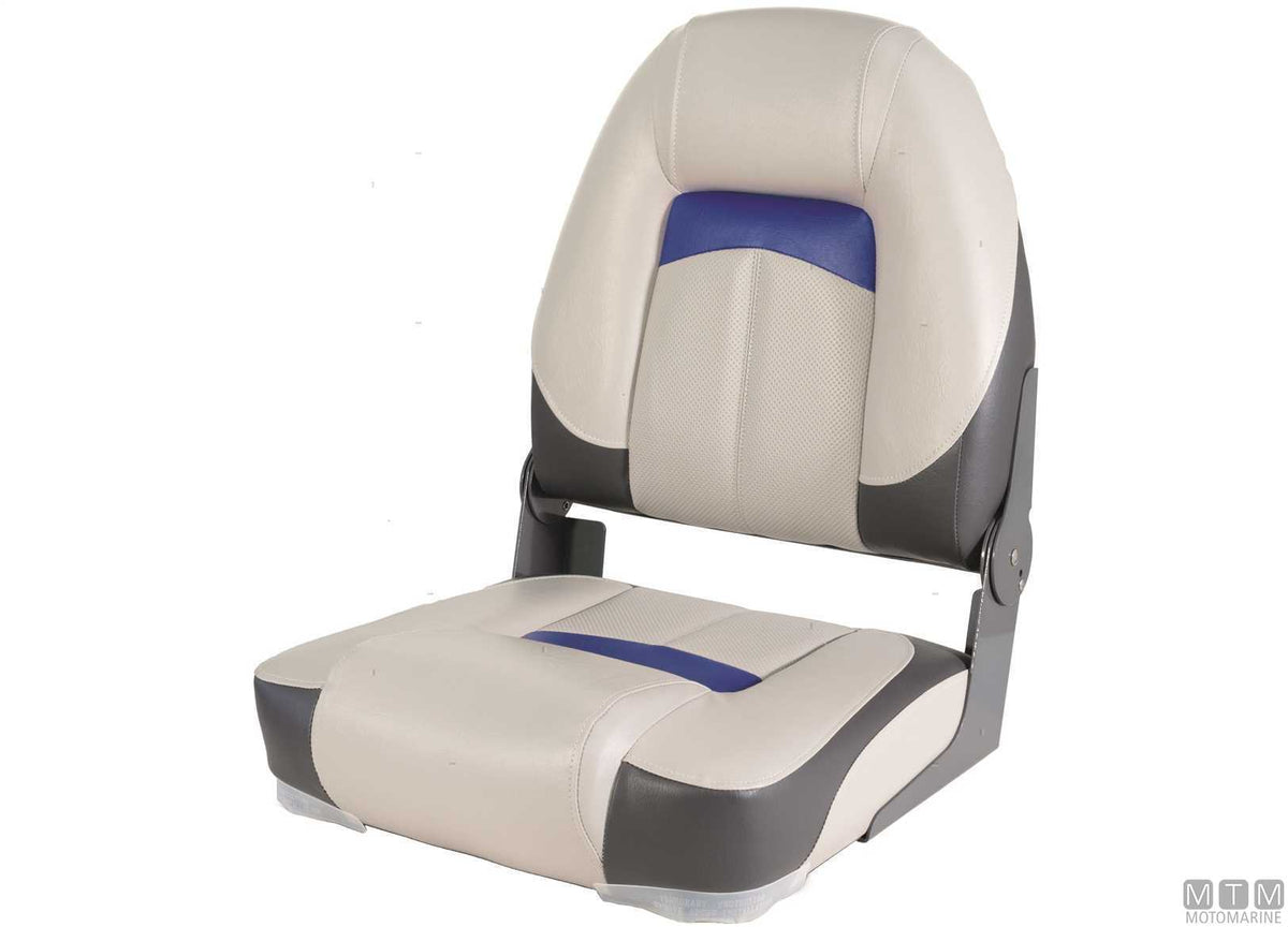 Premium Soft folding seat red - original photo Motomarine Srl